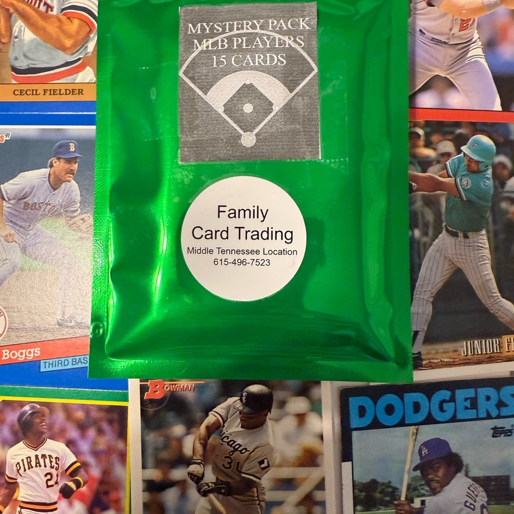 Mystery Pack - Green Pack - 15 Cards